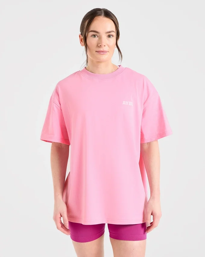 „Focused Wavy“ Oversize-T-Shirt