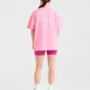 „Focused Wavy“ Oversize-T-Shirt