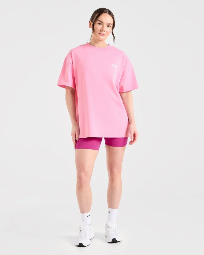 „Focused Wavy“ Oversize-T-Shirt