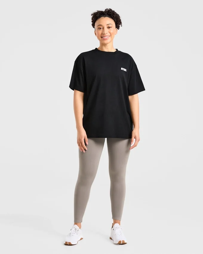 „Focused Wavy“ Oversize-T-Shirt