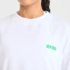 „Focused Wavy“ Oversize-T-Shirt