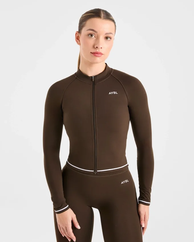 Form-Jacke mit Reißverschluss