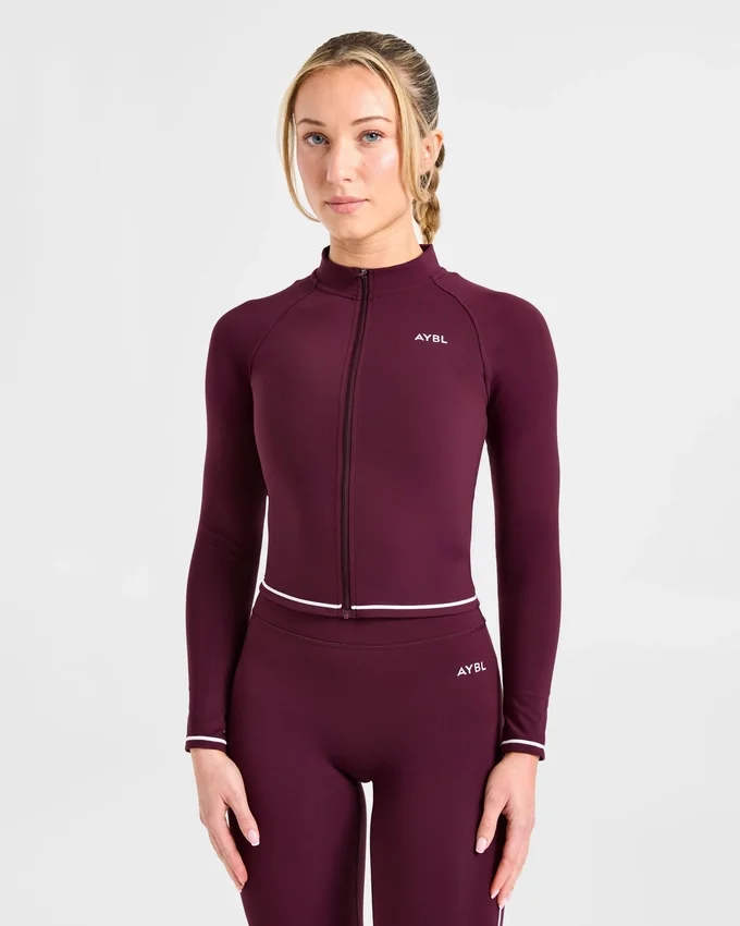 Form-Jacke mit Reißverschluss