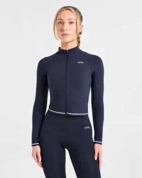 Form-Jacke mit Reißverschluss