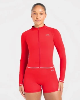 Form-Jacke mit Reißverschluss