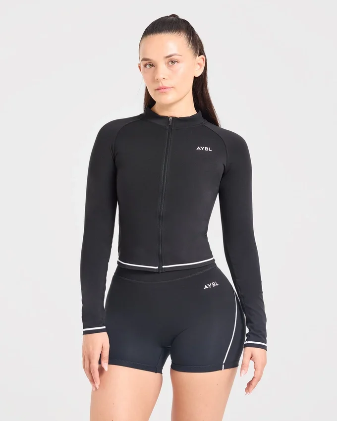Form-Jacke mit Reißverschluss