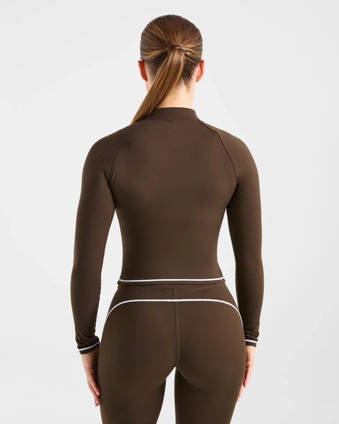 Form-Jacke mit Reißverschluss
