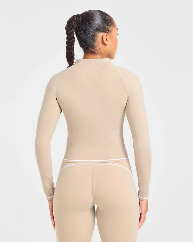 Form-Jacke mit Reißverschluss