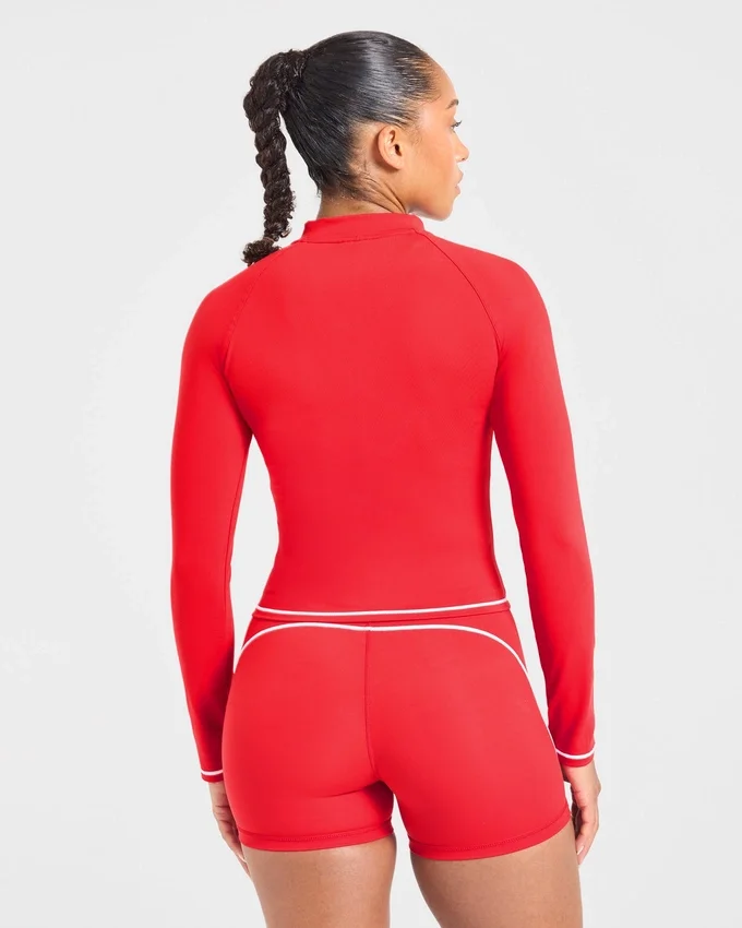 Form-Jacke mit Reißverschluss
