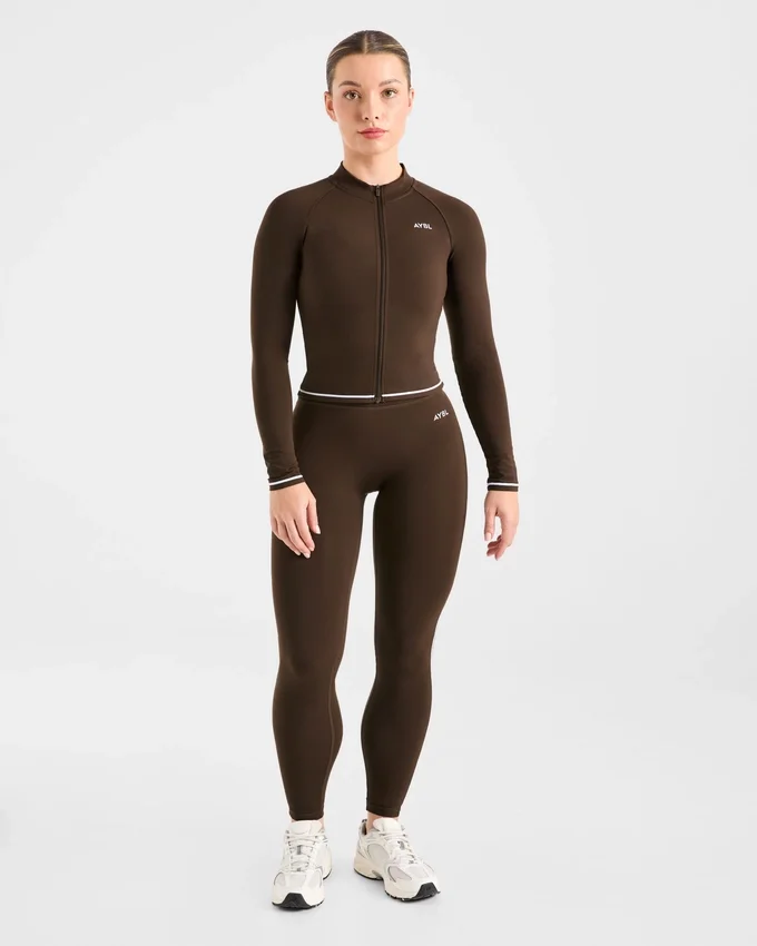 Form-Jacke mit Reißverschluss