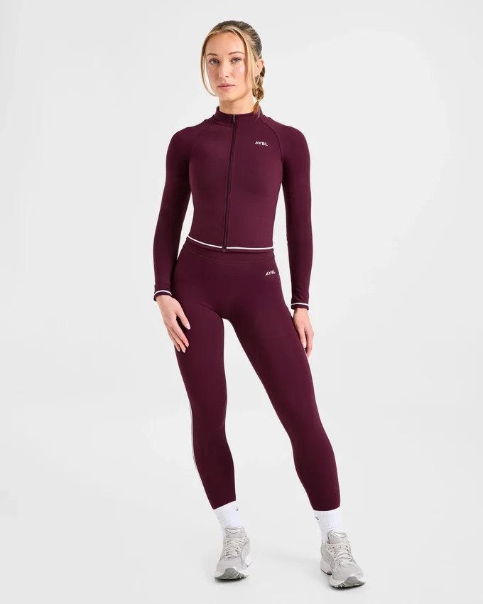 Form-Jacke mit Reißverschluss