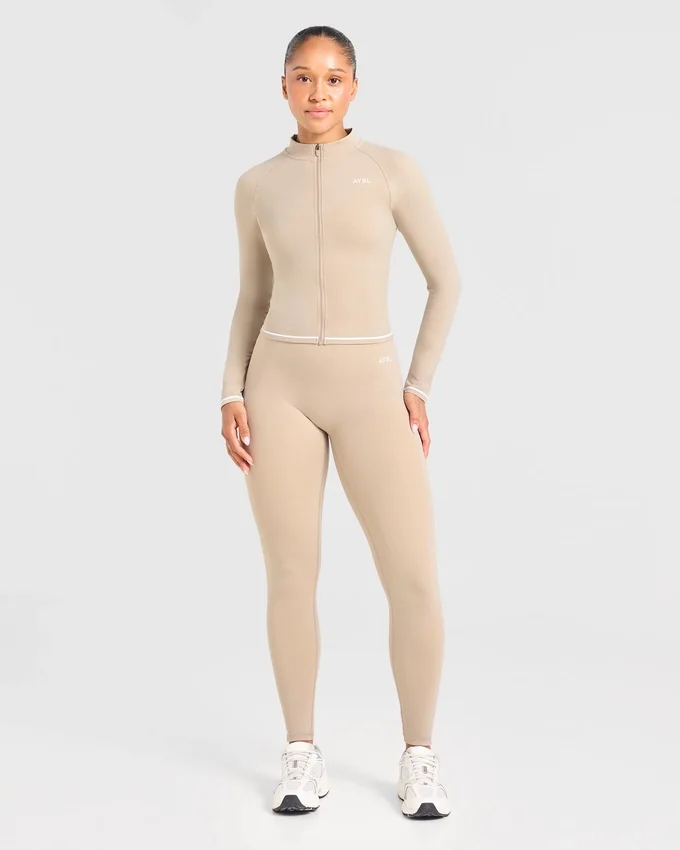 Form-Jacke mit Reißverschluss