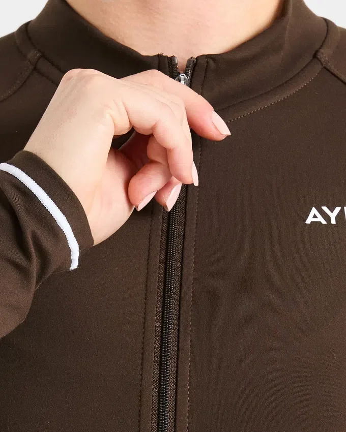 Form-Jacke mit Reißverschluss