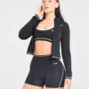 Form-Jacke mit Reißverschluss