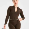 Form-Jacke mit Reißverschluss