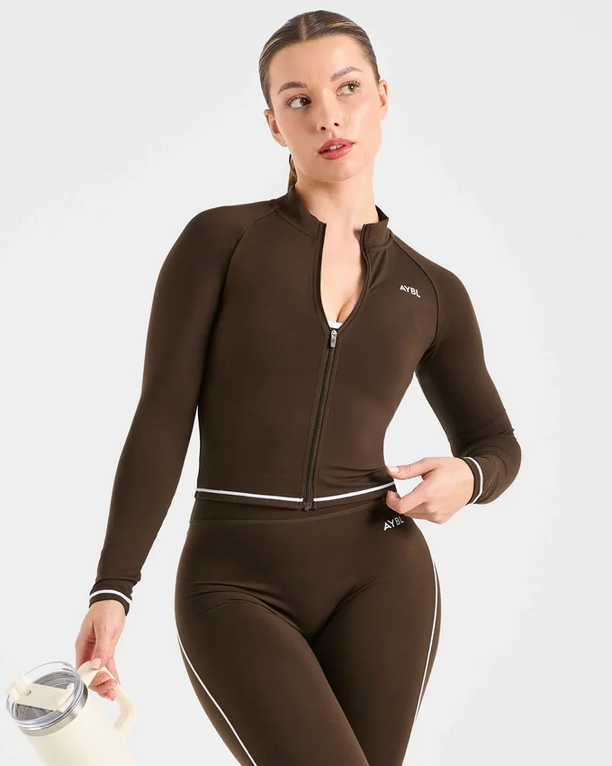 Form-Jacke mit Reißverschluss