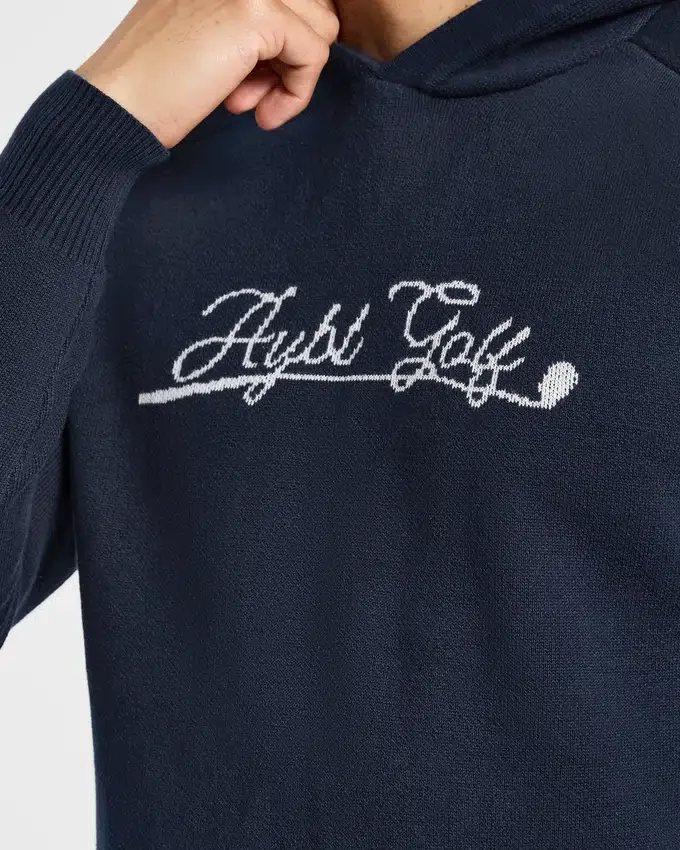 Golf Club Strick-Hoodie