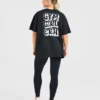 „Gym Girl Era“ Oversize-T-Shirt