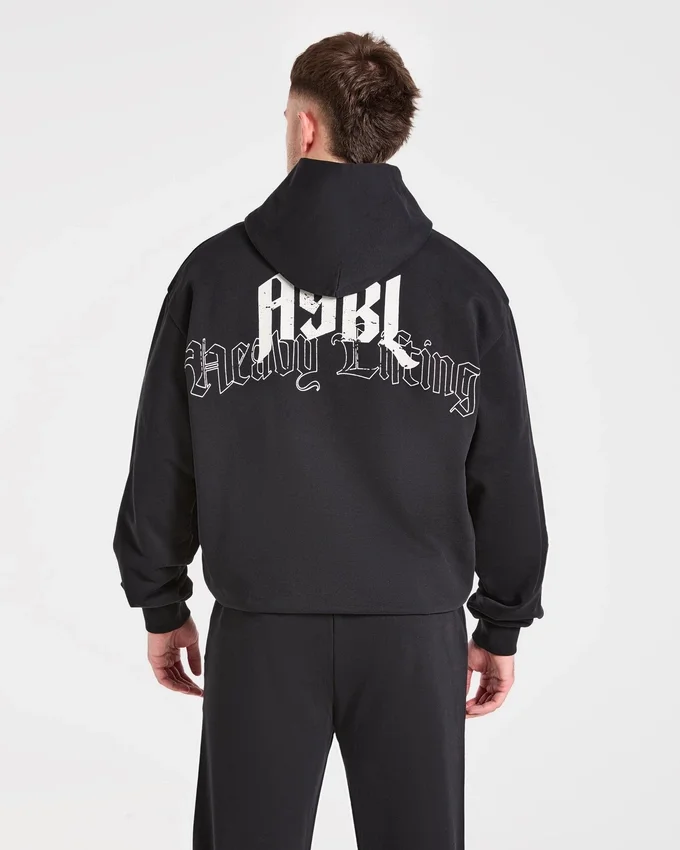 Heavy Lifting Gothic Oversize-Hoodie