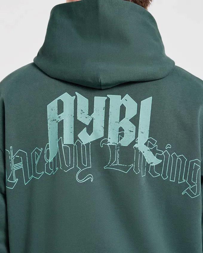 Heavy Lifting Gothic Oversize-Hoodie