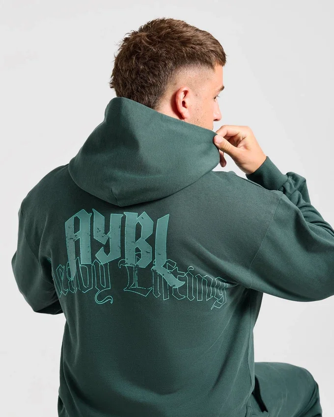 Heavy Lifting Gothic Oversize-Hoodie