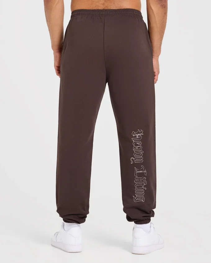 „Heavy Lifting Gothic“ Oversize-Jogginghose