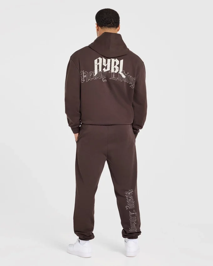 „Heavy Lifting Gothic“ Oversize-Jogginghose