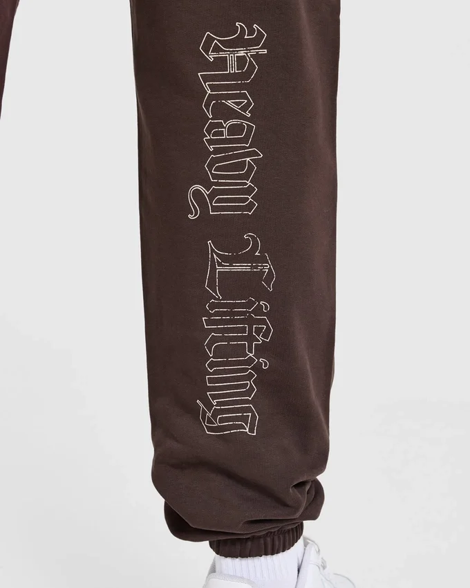 „Heavy Lifting Gothic“ Oversize-Jogginghose