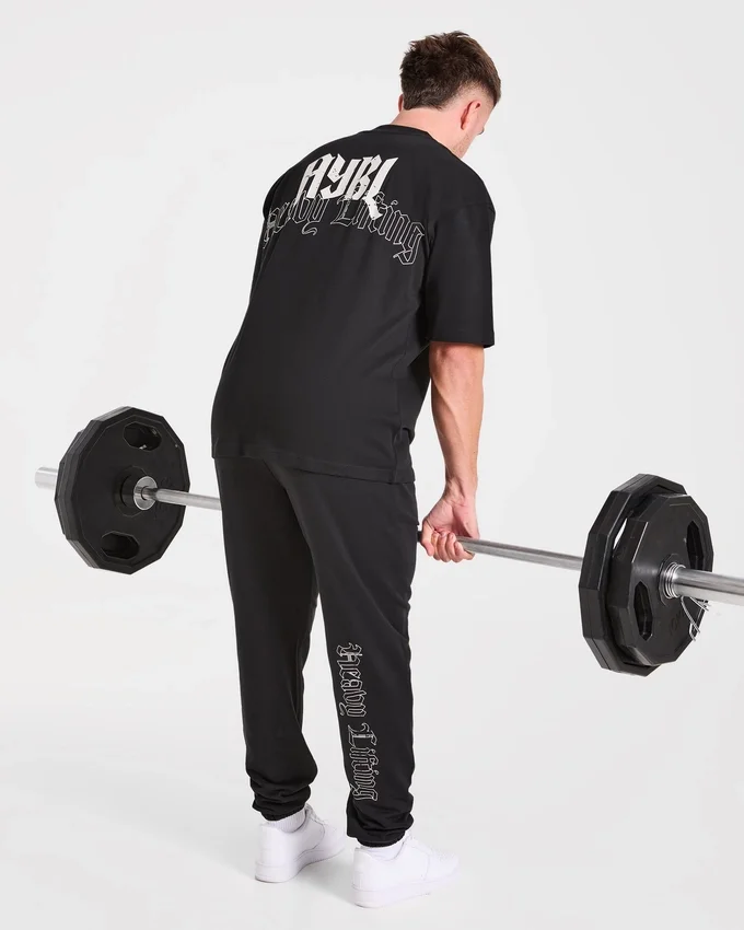 „Heavy Lifting Gothic“ Oversize-Jogginghose