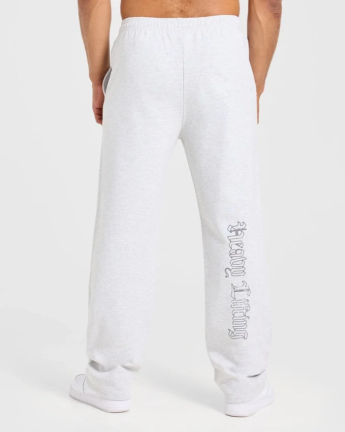 „Heavy Lifting Gothic“ Oversized-Jogginghose mit geradem Bein