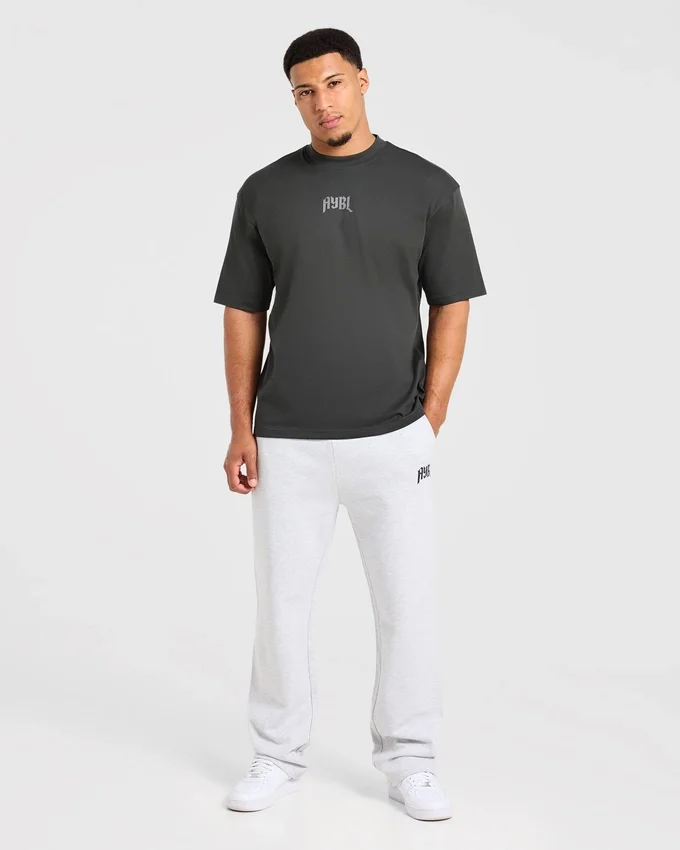 „Heavy Lifting Gothic“ Oversized-Jogginghose mit geradem Bein