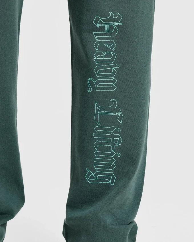 „Heavy Lifting Gothic“ Oversized-Jogginghose mit geradem Bein