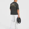 „Heavy Lifting Gothic“ Oversized-Jogginghose mit geradem Bein
