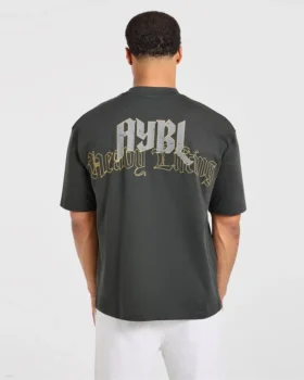 „Heavy Lifting Gothic“ Oversized-T-Shirt