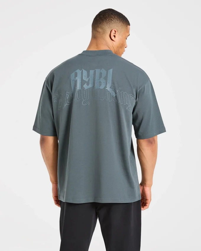 „Heavy Lifting Gothic“ Oversized-T-Shirt