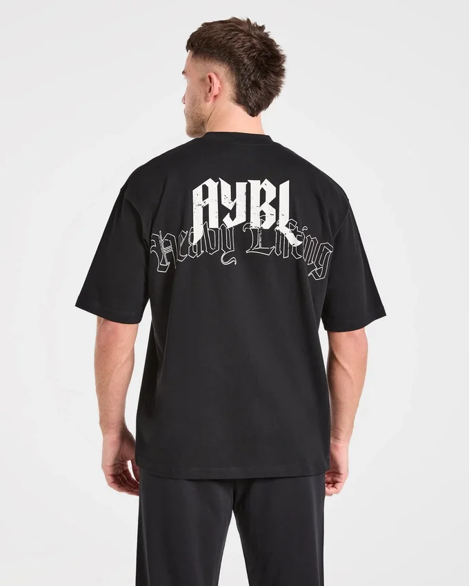 „Heavy Lifting Gothic“ Oversized-T-Shirt
