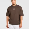 „Heavy Lifting Gothic“ Oversized-T-Shirt