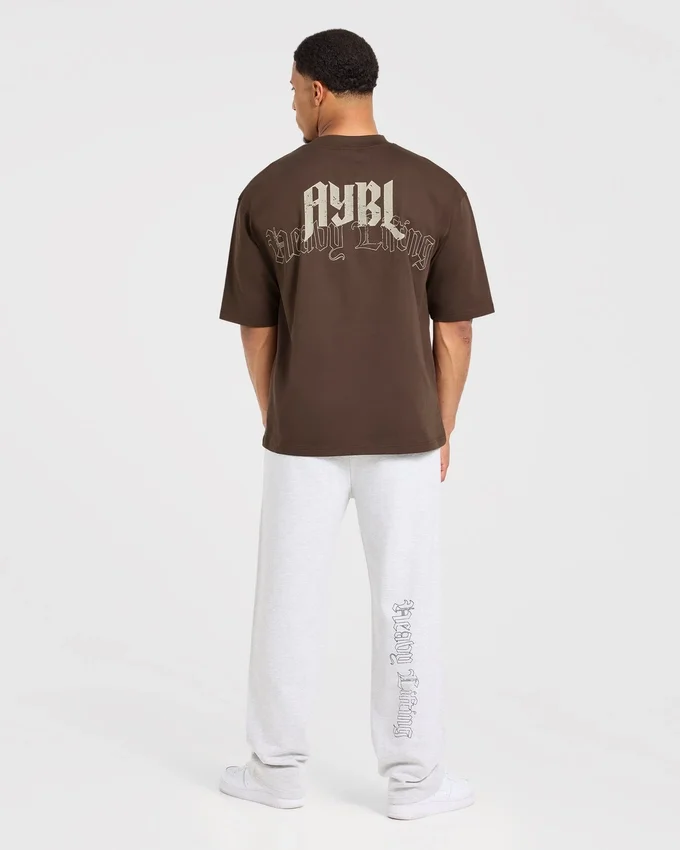 „Heavy Lifting Gothic“ Oversized-T-Shirt