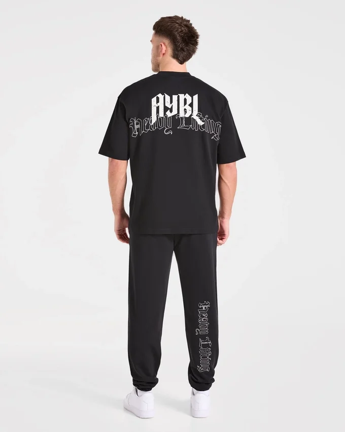 „Heavy Lifting Gothic“ Oversized-T-Shirt