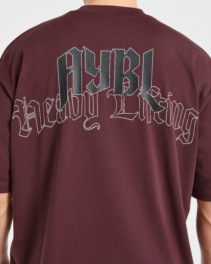 „Heavy Lifting Gothic“ Oversized-T-Shirt