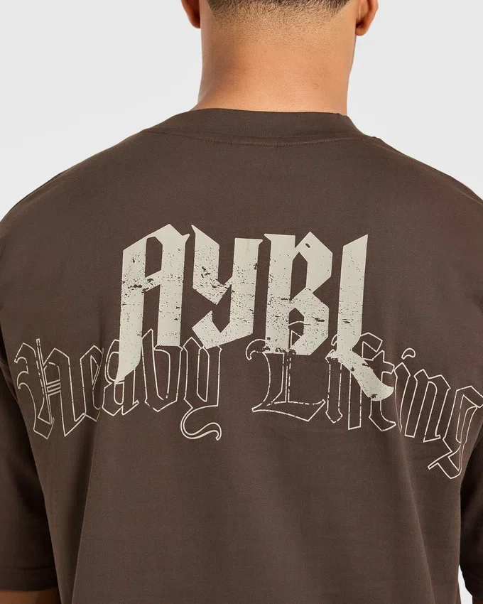 „Heavy Lifting Gothic“ Oversized-T-Shirt