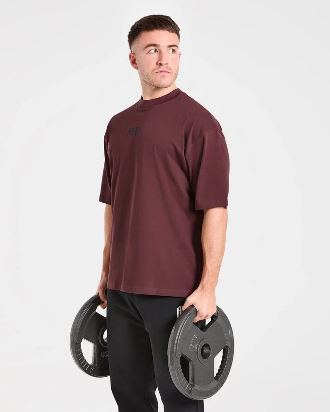 „Heavy Lifting Gothic“ Oversized-T-Shirt