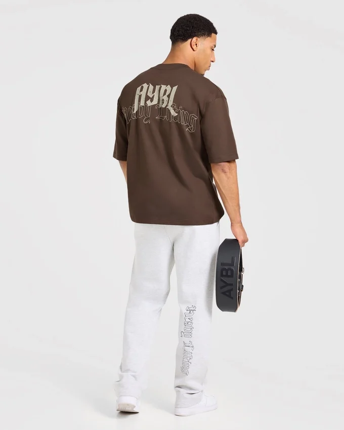 „Heavy Lifting Gothic“ Oversized-T-Shirt