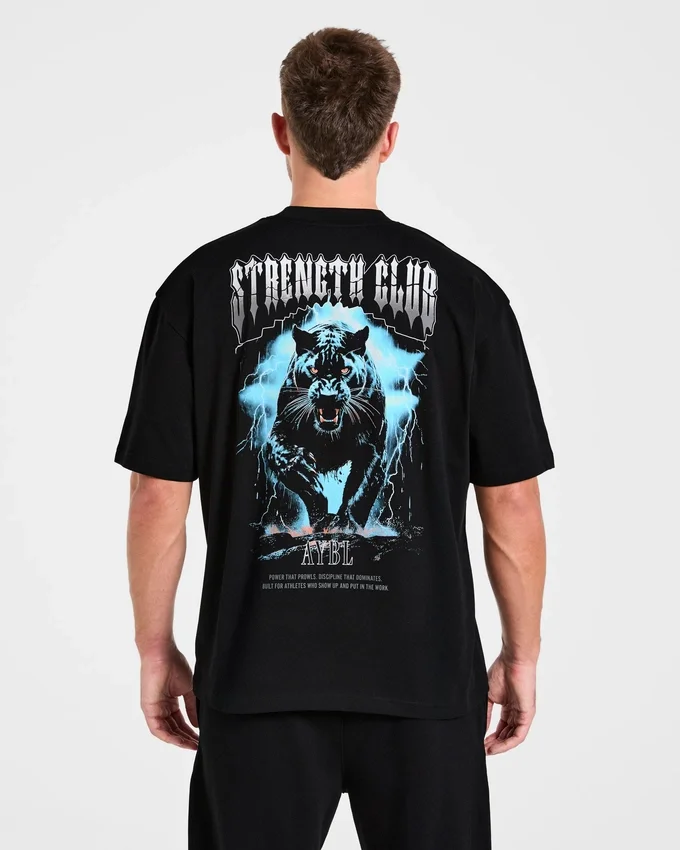 „Hunt Your Goals“ Oversize-T-Shirt