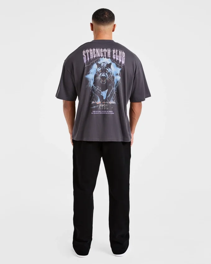 „Hunt Your Goals“ Oversize-T-Shirt