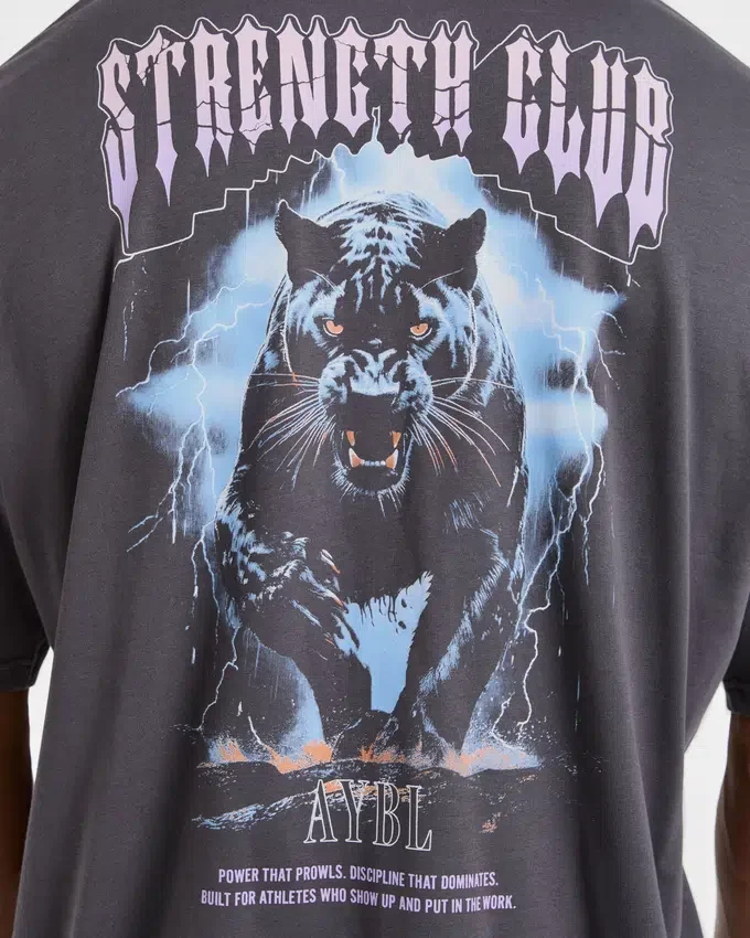„Hunt Your Goals“ Oversize-T-Shirt