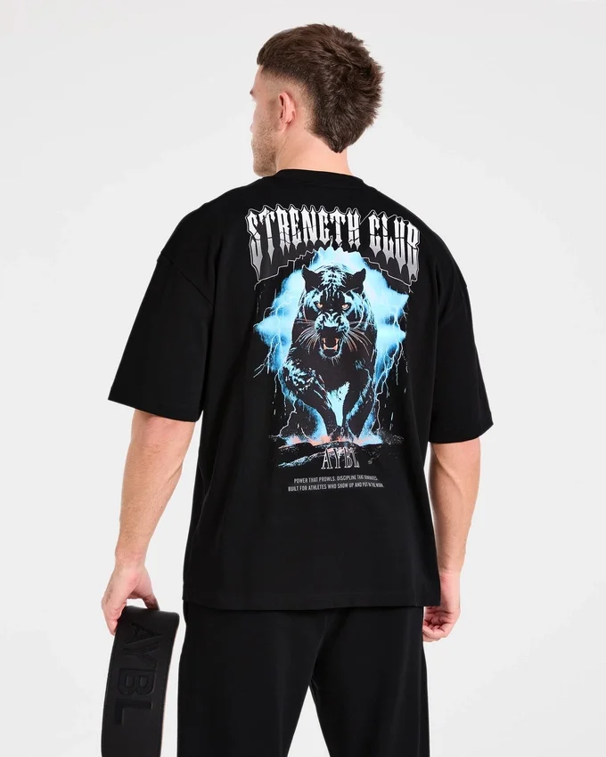„Hunt Your Goals“ Oversize-T-Shirt