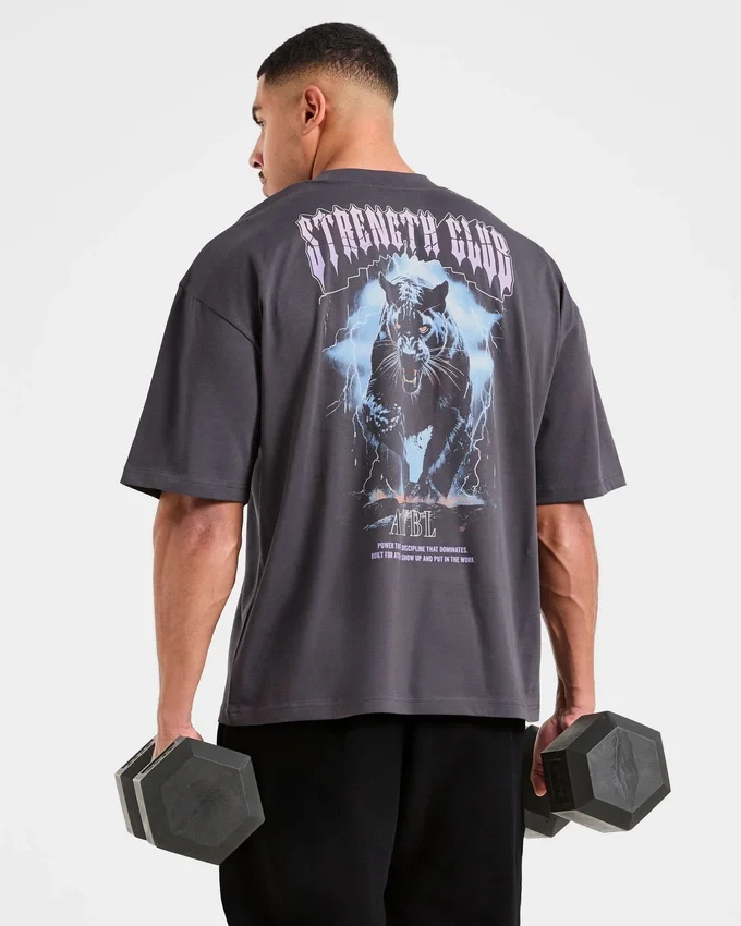 „Hunt Your Goals“ Oversize-T-Shirt