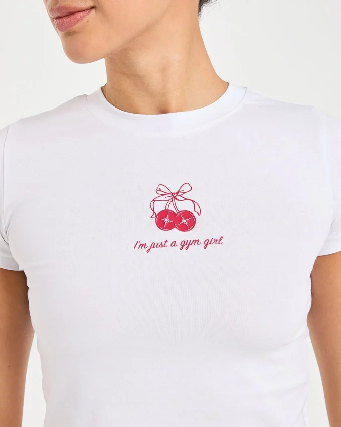 „Just a Gym Girl“ Baby-T-Shirt