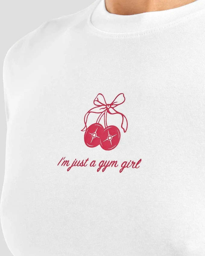 „Just a Gym Girl“ Baby-T-Shirt
